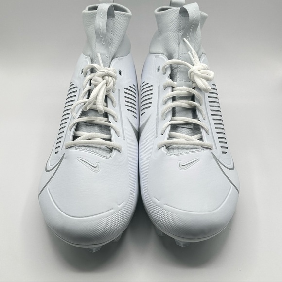 Size 16 Nike Vapor Edge Pro 360 2 Football White Platinum DA5456 100 Mens New - Picture 2 of 9